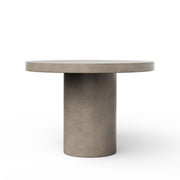 Mixx - Circa - Bar Height Dining Table - 60"Dia. - Dark Grey