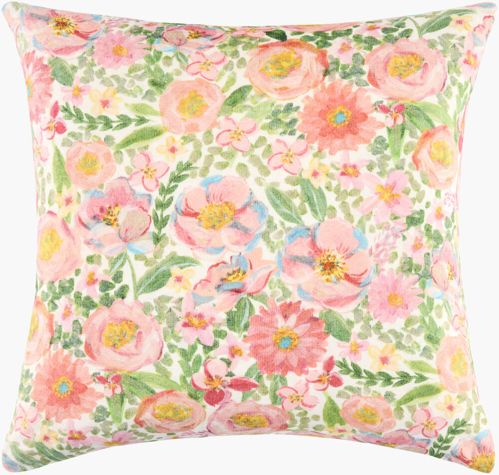 Spring Bouquet Accent Pillow SBT-003 - 18"L x 18"W