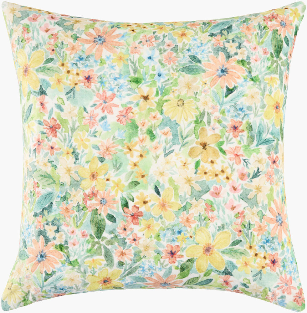 Spring Bouquet Accent Pillow SBT-005 - 18"L x 18"W