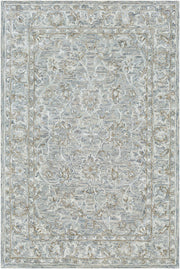 Shelby Denim/Taupe Handmade Rug - 2' x 3'