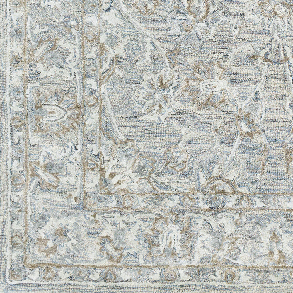 Shelby Denim/Taupe Handmade Rug - swatch