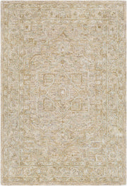 Shelby Black/Mustard Handmade Rug - 2' x 3'