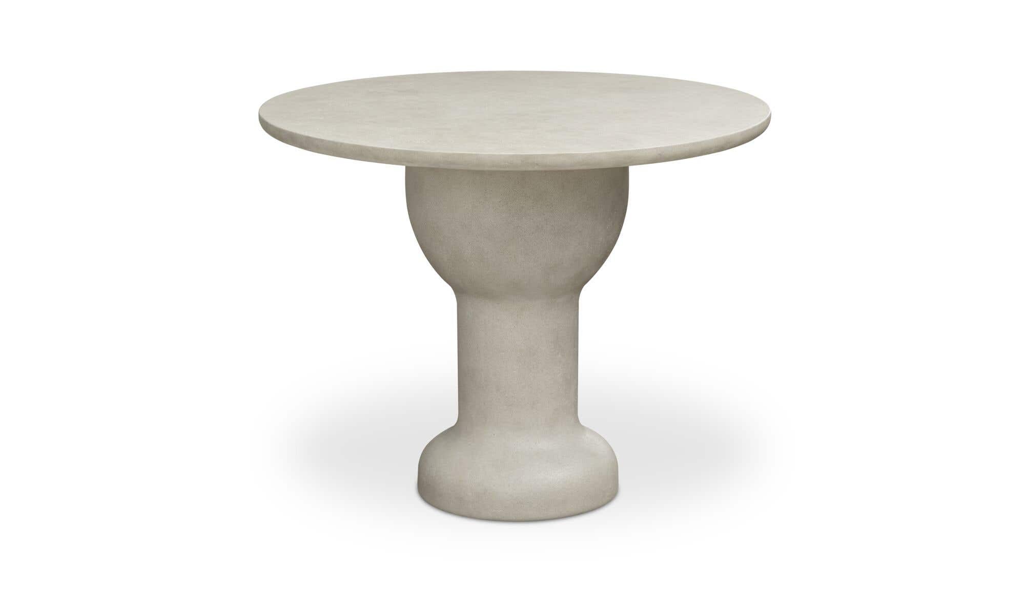 Magnolia Outdoor Café Table Cream by Moe's Home Collection - view 4