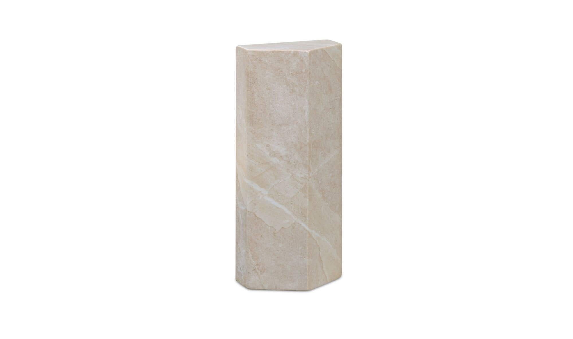 Nix Outdoor Side Table Cream by Moe's Home Collection - view 4