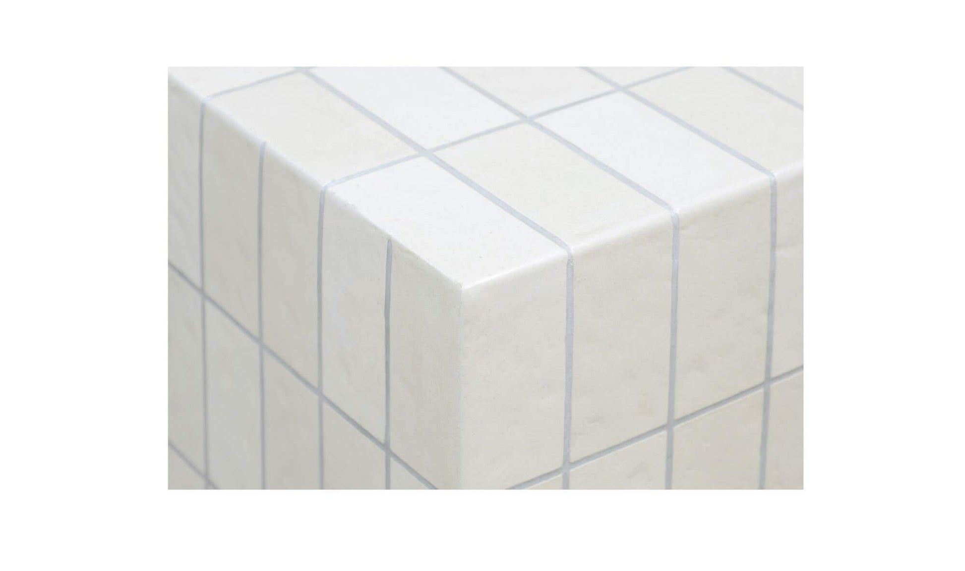 Farren Outdoor Side Table Cream by Moe's Home Collection - view 7