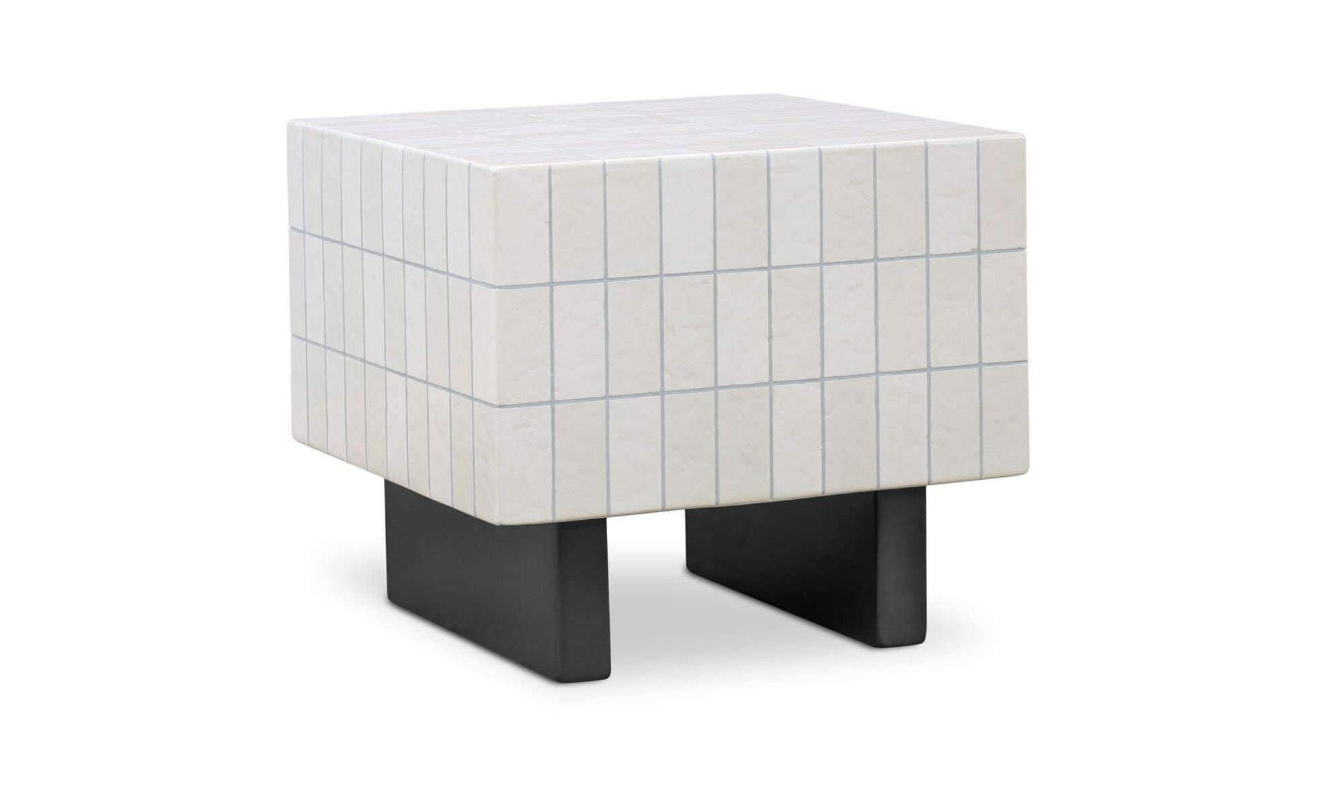 Farren Outdoor Side Table Cream by Moe's Home Collection - view 5