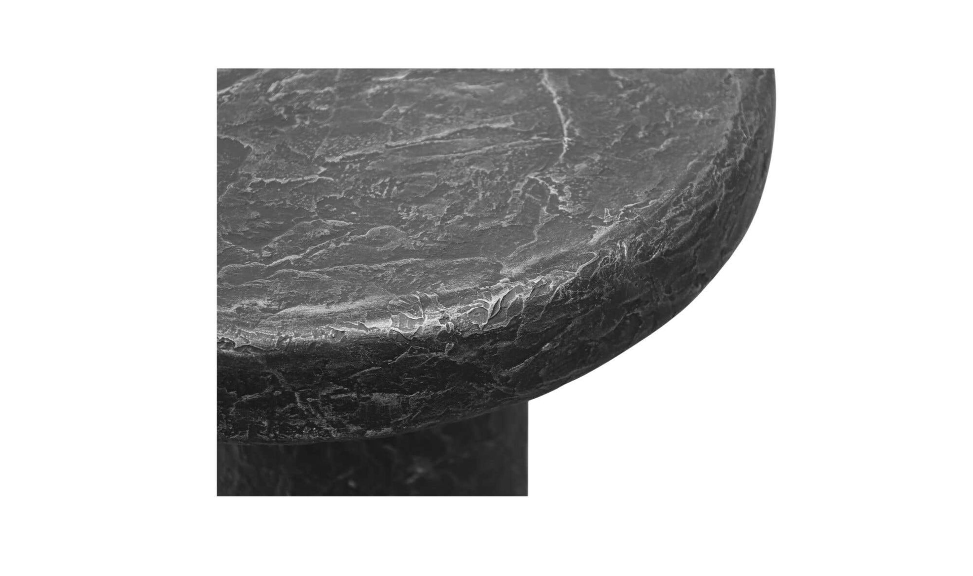 Nia Outdoor Side Table Charcoal by Moe's Home Collection - view 6