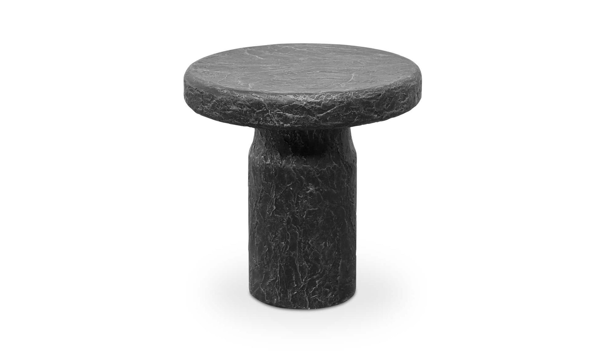 Nia Outdoor Side Table Charcoal by Moe's Home Collection - view 4