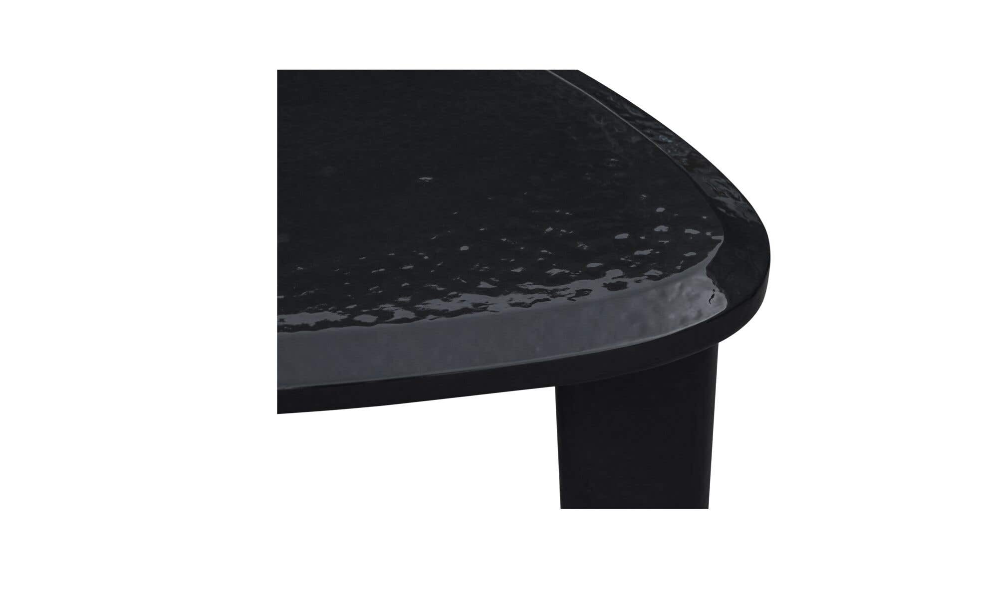 Sophie Outdoor Nesting Table Set Charcoal Lacquer by Moe's Home Collection - view 12