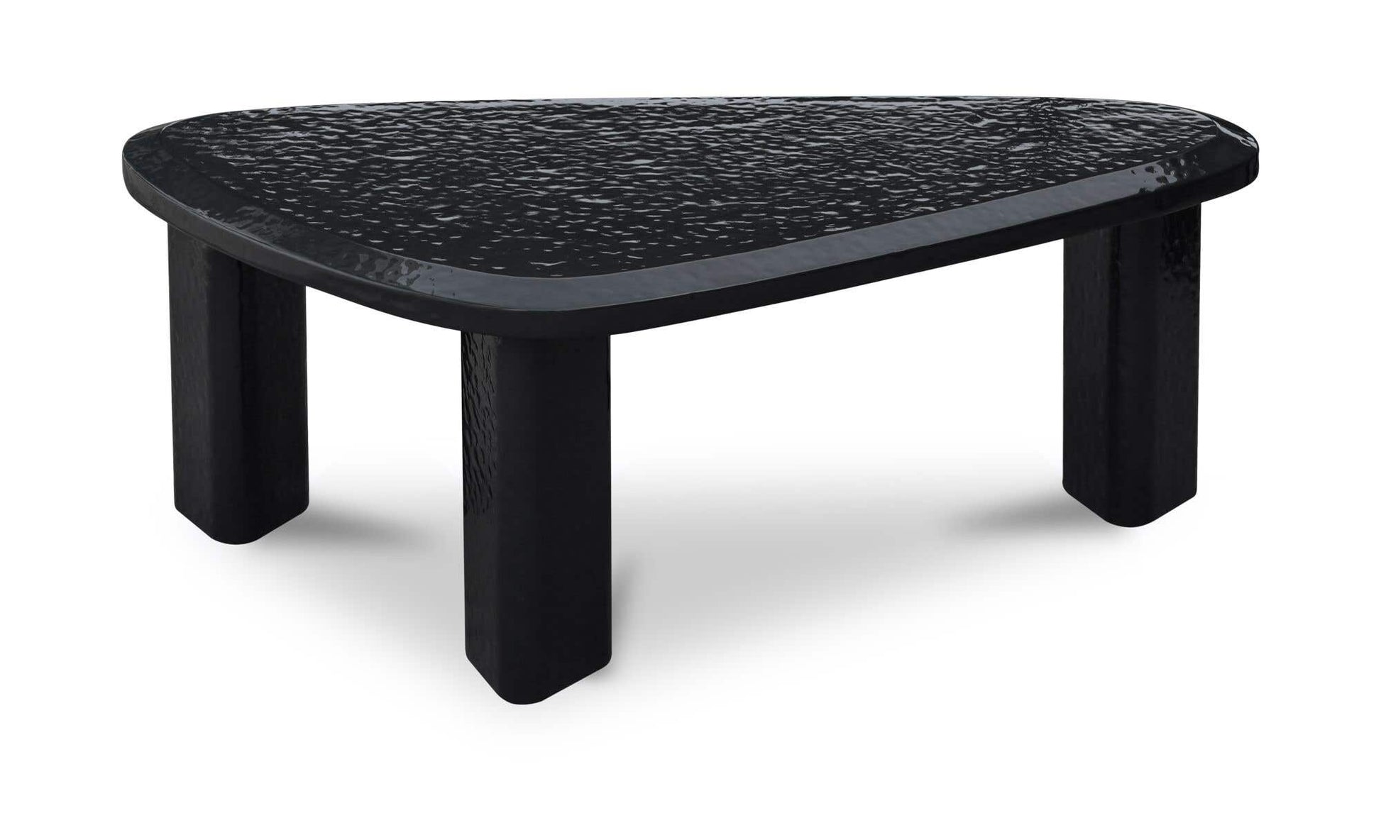 Sophie Outdoor Nesting Table Set Charcoal Lacquer by Moe's Home Collection - view 11