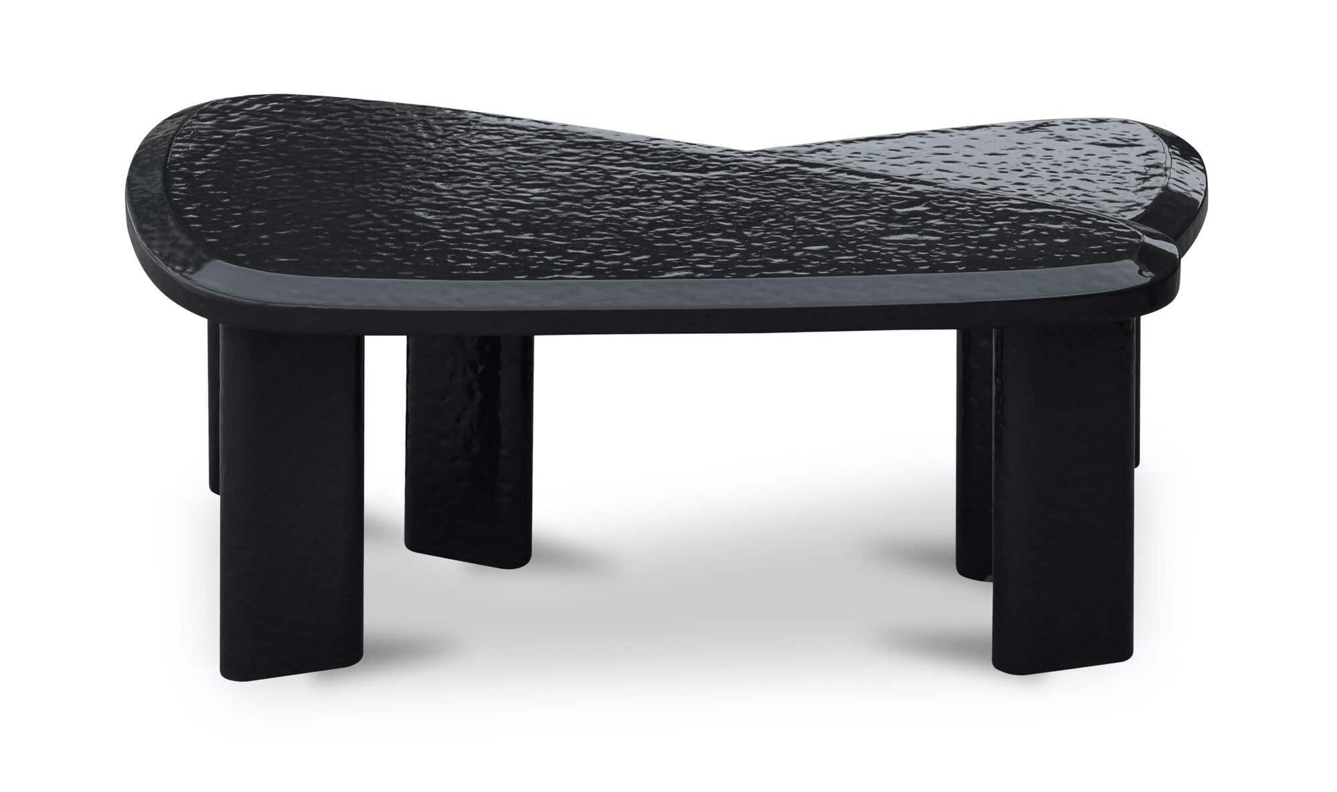 Sophie Outdoor Nesting Table Set Charcoal Lacquer by Moe's Home Collection - view 5