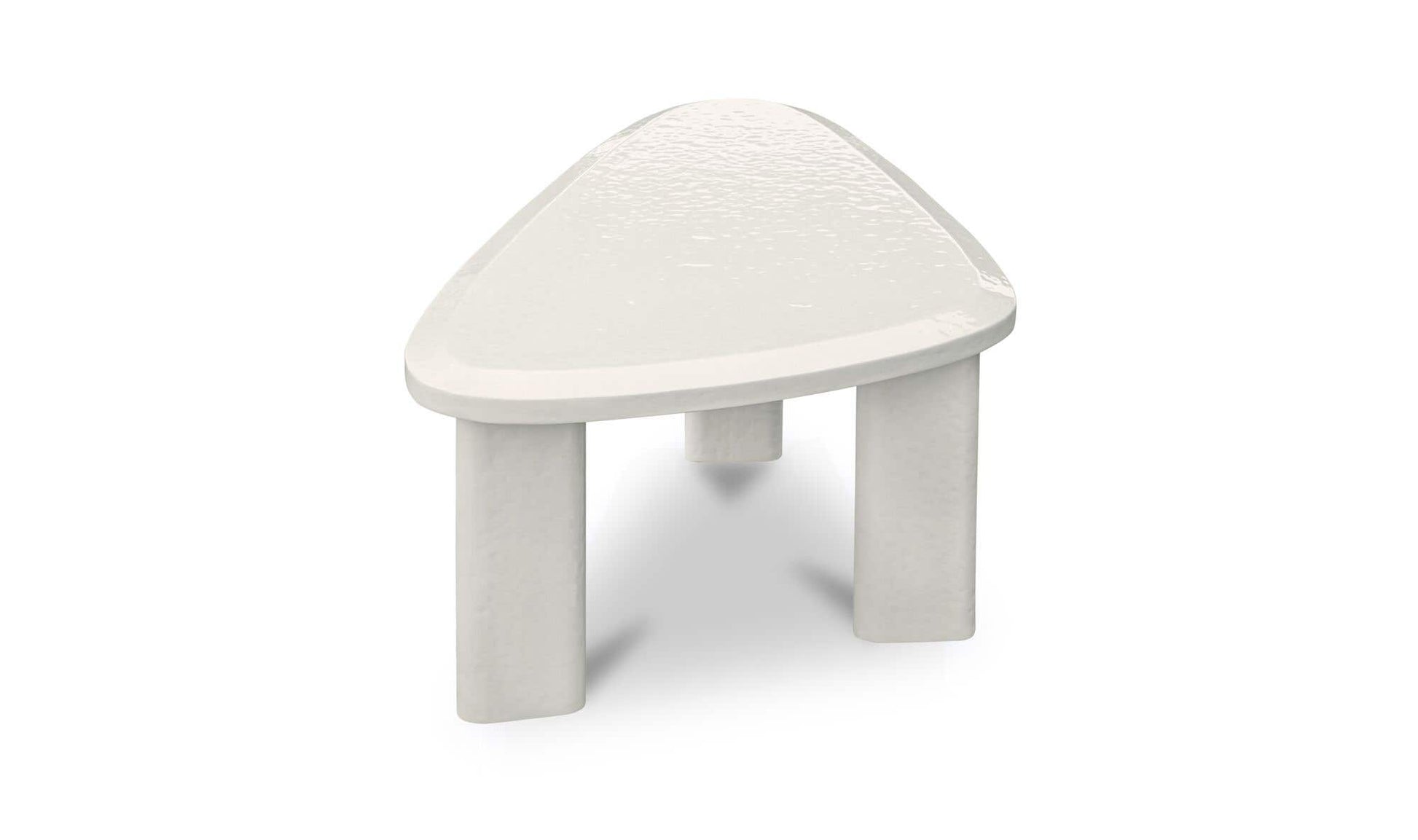 Sophie Outdoor Nesting Table Set Cream Lacquer by Moe's Home Collection - view 9
