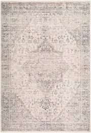 Seclusion Charcoal/Medium Gray Machine Woven Rug SCN-2302 - 5' x 7'5"