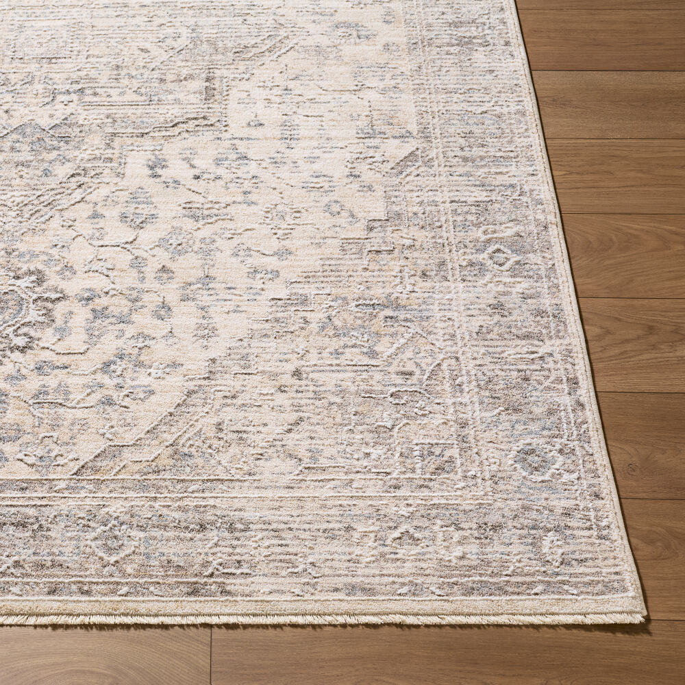 Seclusion Charcoal/Medium Gray Machine Woven Rug SCN-2302 - front