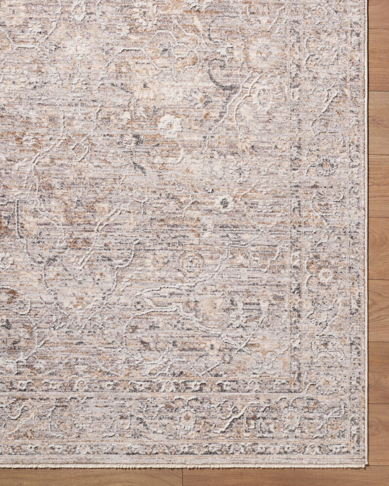 Seclusion Charcoal/Tan Machine Woven Rug SCN-2305 - overhead