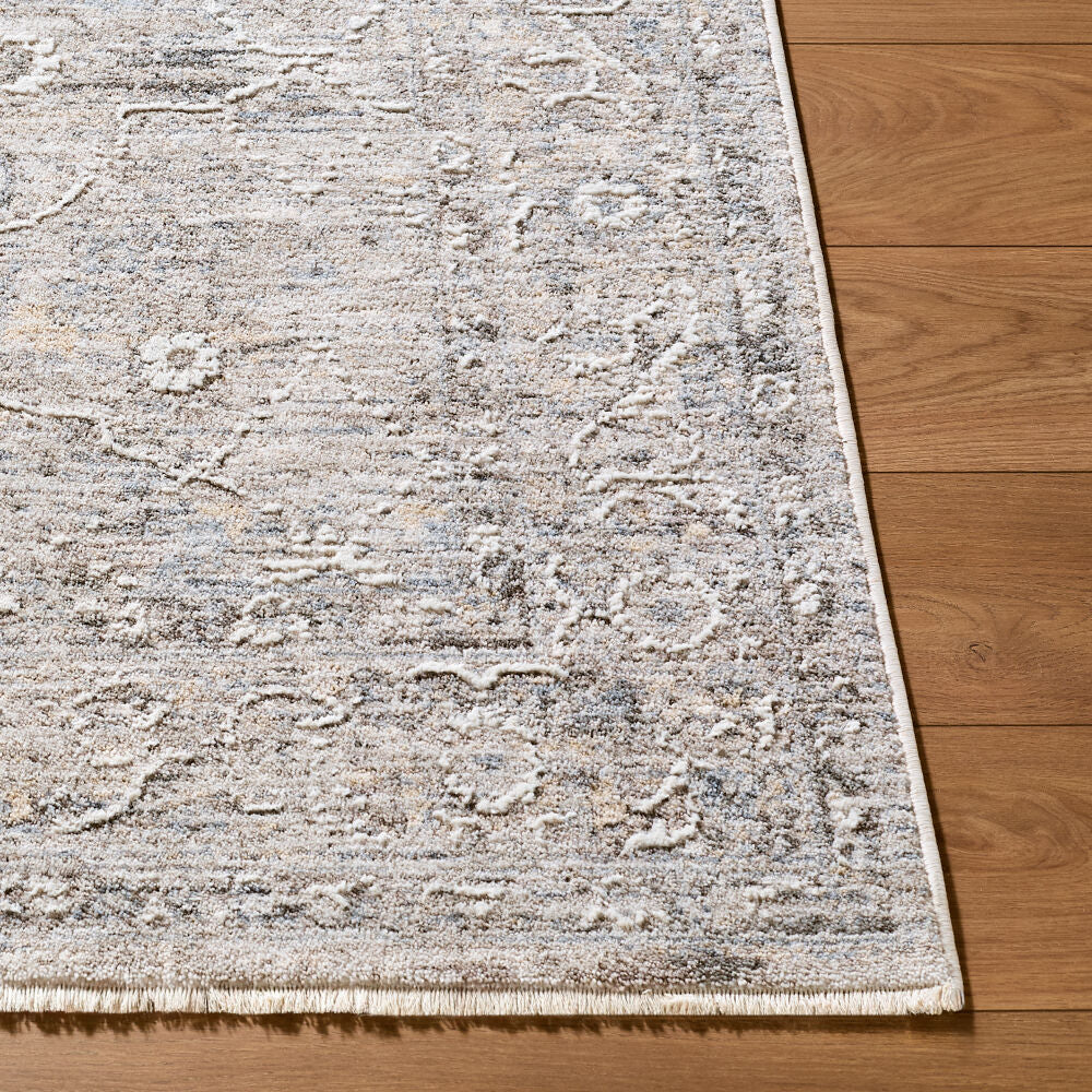 Seclusion Charcoal/Medium Gray Machine Woven Rug SCN-2306 - front