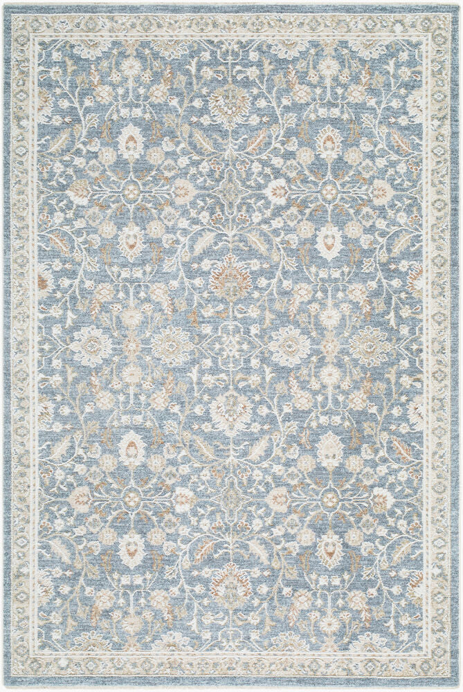 Seclusion Brown/Olive Machine Woven Rug - 5' x 7'5"