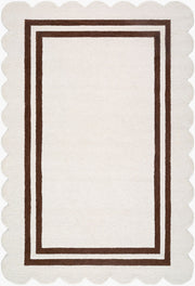 Scalloped Handmade Rug SCP-2305 - 10' x 14'