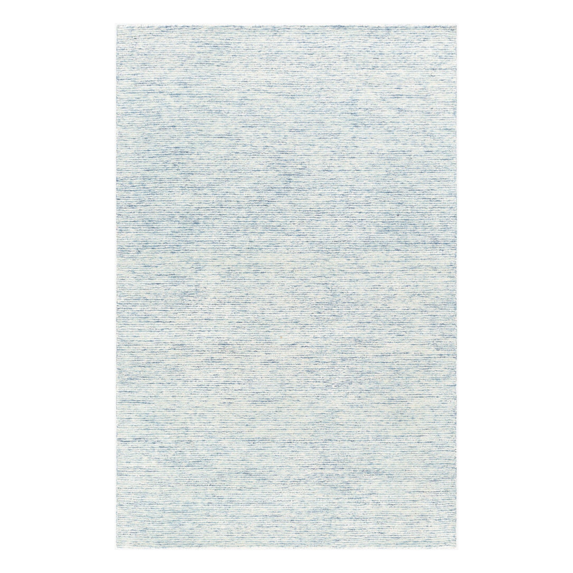 Strada Blue/Ice Blue Handmade Rug - 2' x 3'