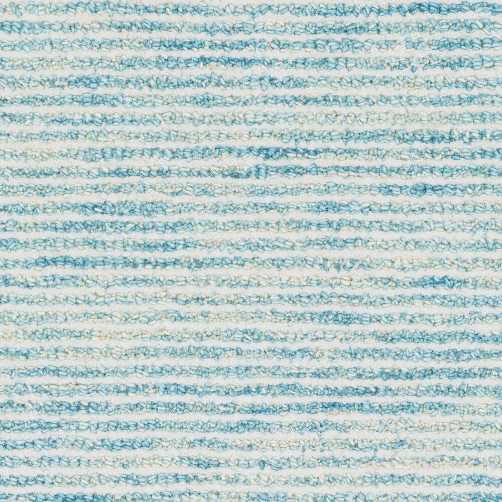 Strada Aqua/Ice Blue Handmade Rug - swatch