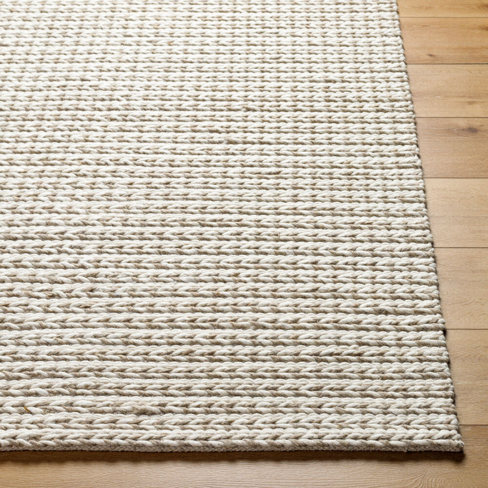 Sundance Ivory/Tan Handmade Rug - front