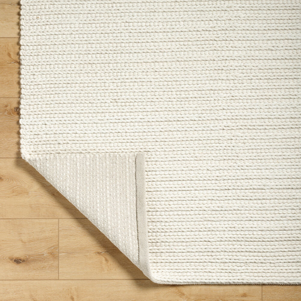 Sundance Ivory Handmade Rug - fold