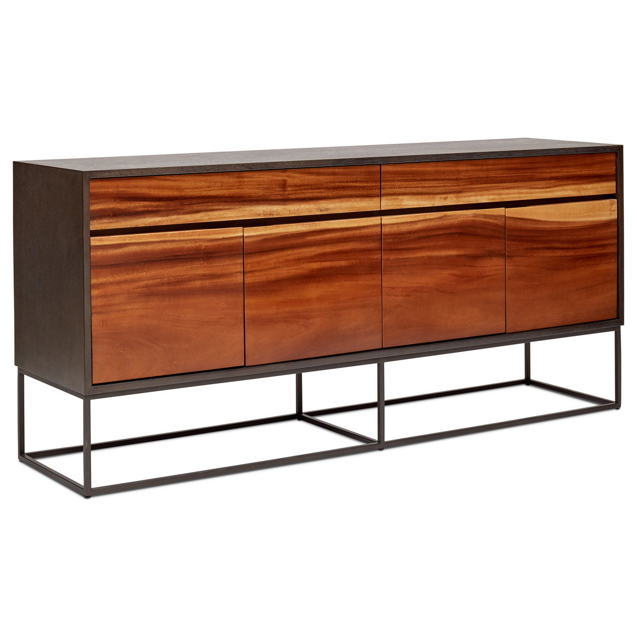 IE Series - Yoga Buffet - Suar - Black Base