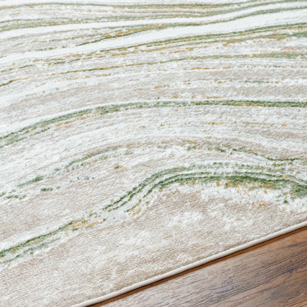 San Francisco Ivory/Taupe Machine Woven Rug SFO-2307 - texture