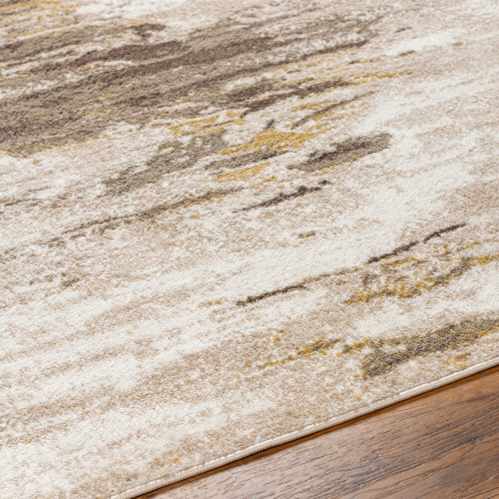 San Francisco Ivory/Taupe Machine Woven Rug SFO-2313 - texture