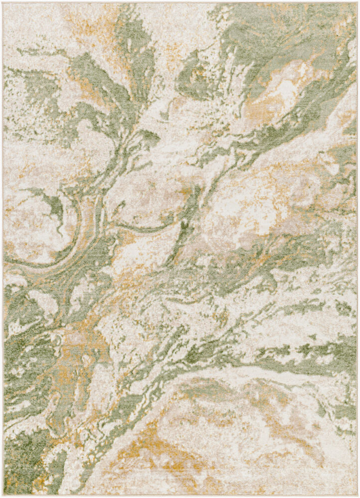 San Francisco Ivory/Taupe Machine Woven Rug SFO-2316 - 5'3" x 7'