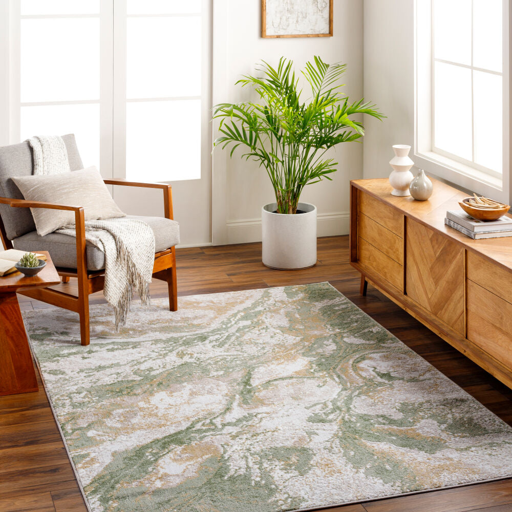 San Francisco Ivory/Taupe Machine Woven Rug SFO-2316 - roomscene