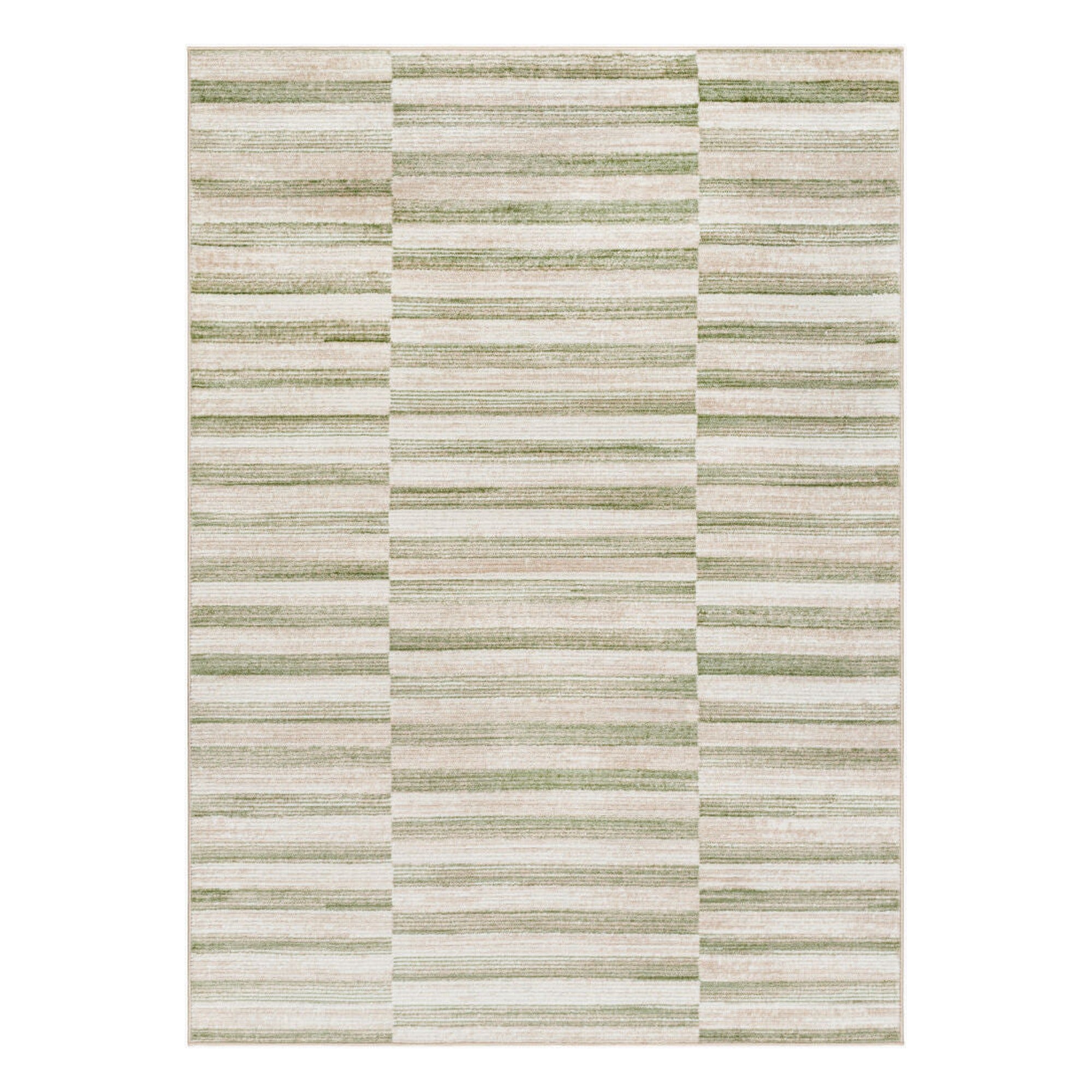 San Francisco Ivory/Taupe Machine Woven Rug SFO-2320 - 5'3" x 7'