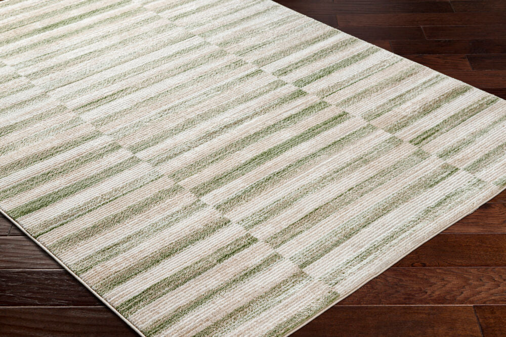 San Francisco Ivory/Taupe Machine Woven Rug SFO-2320 - corner