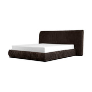 SHAR PEI Upholstered Storage Bed in Coffee Bean by Mobital - image 1