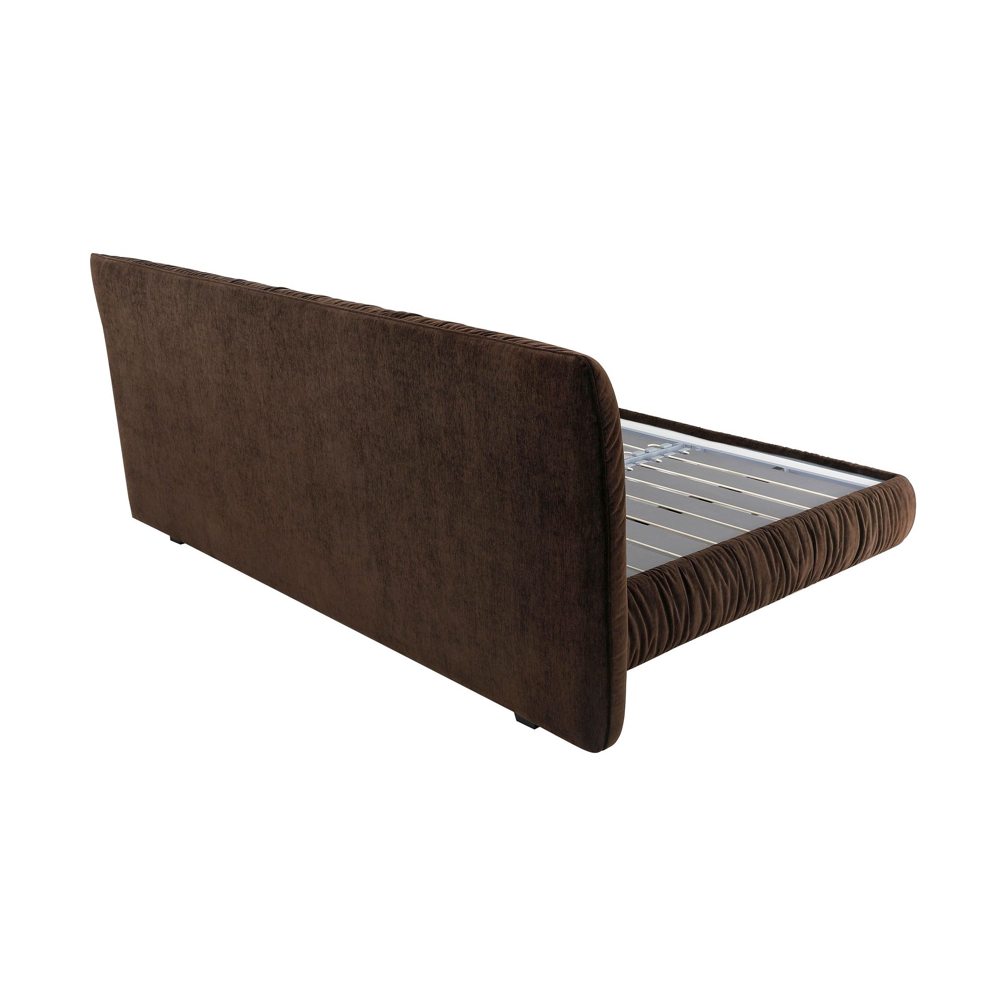 SHAR PEI Upholstered Storage Bed in Coffee Bean by Mobital - image 4