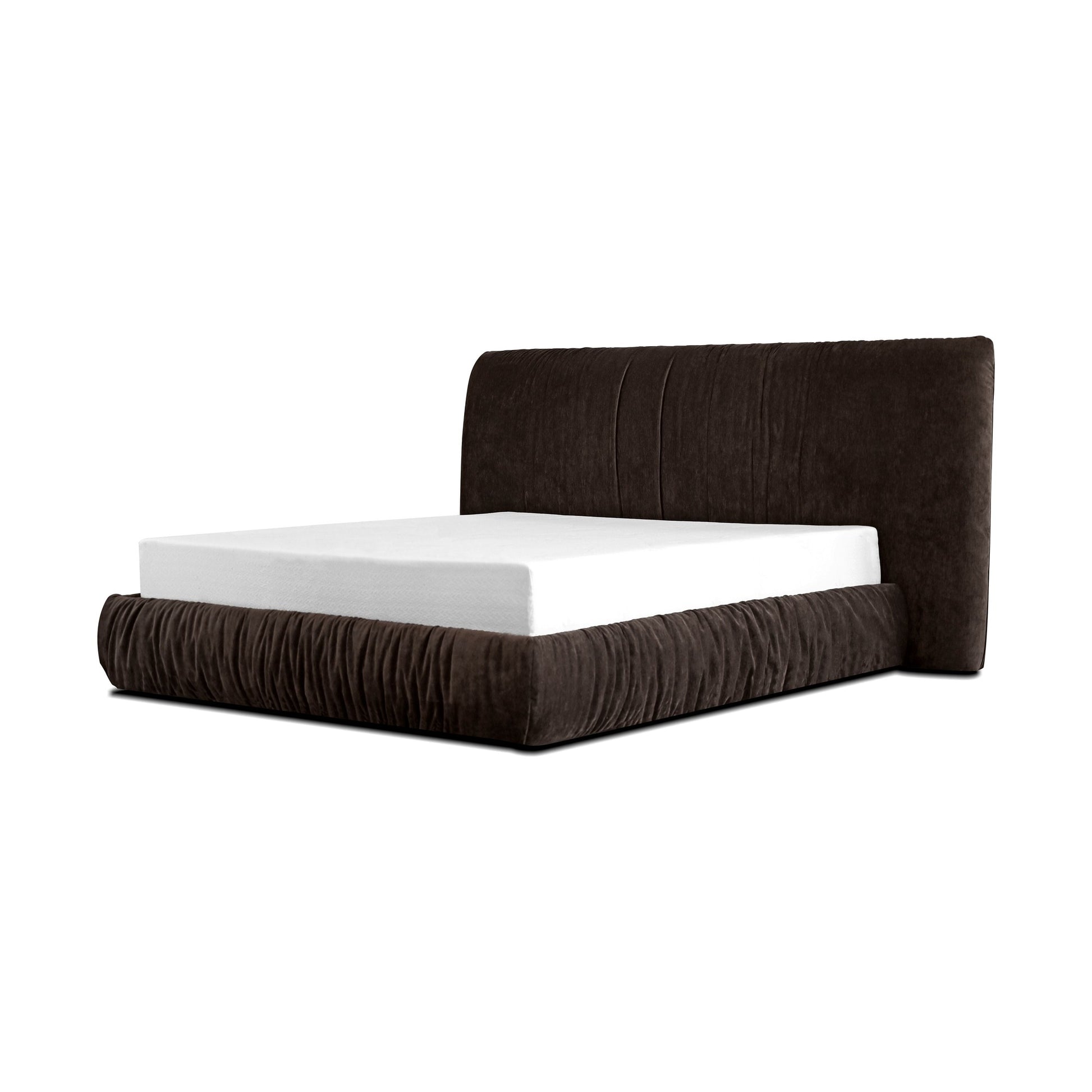 SHAR PEI Upholstered Storage Bed in Coffee Bean by Mobital - image 6