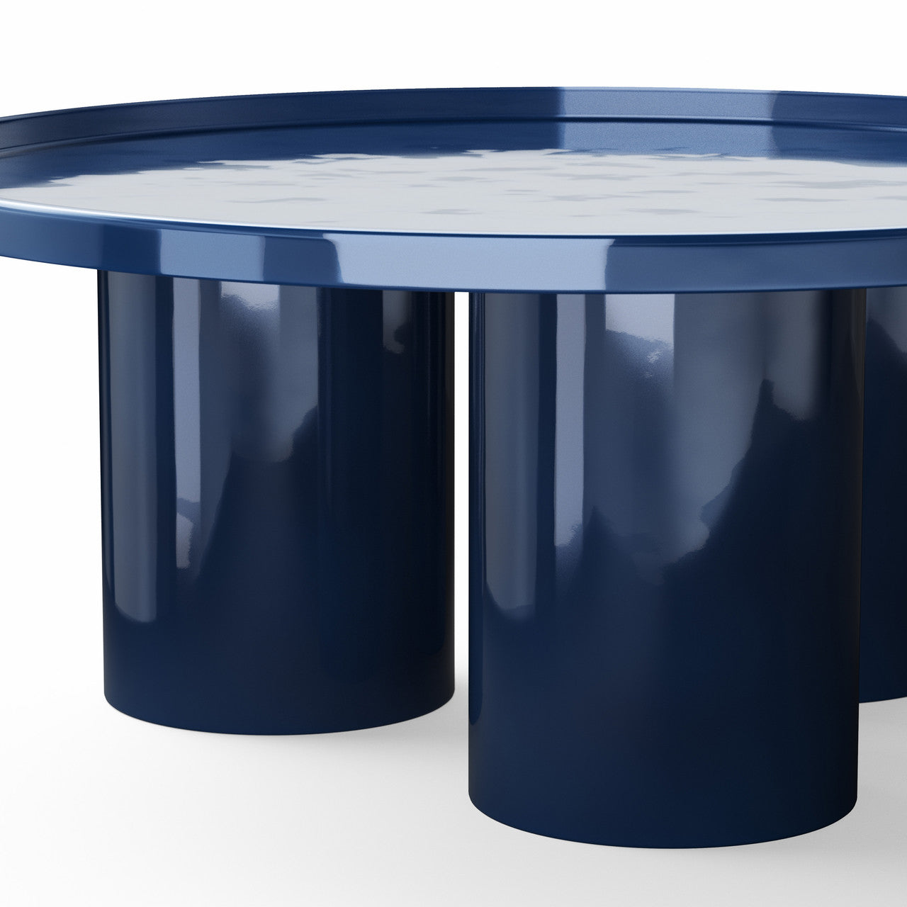 Eclat - Sofia Enamel Coffee Table - Navy