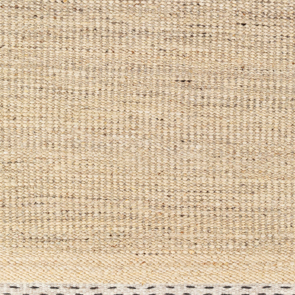 Sadie Brown/Tan Handmade Rug - swatch