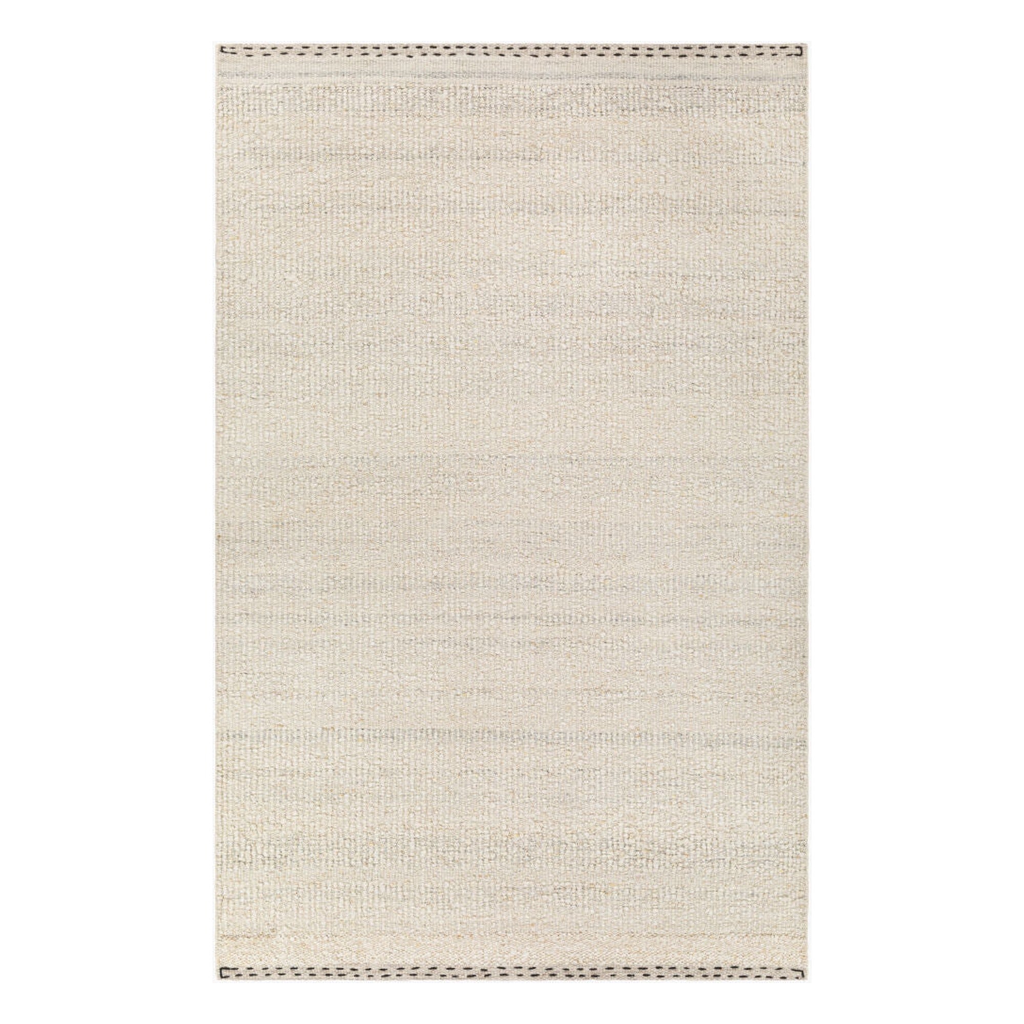 Sadie Charcoal/Light Beige Handmade Rug - 10' x 14'
