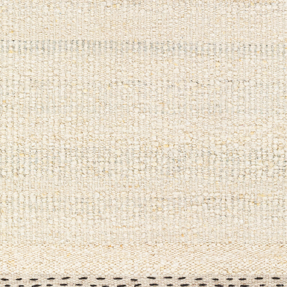 Sadie Charcoal/Light Beige Handmade Rug - swatch
