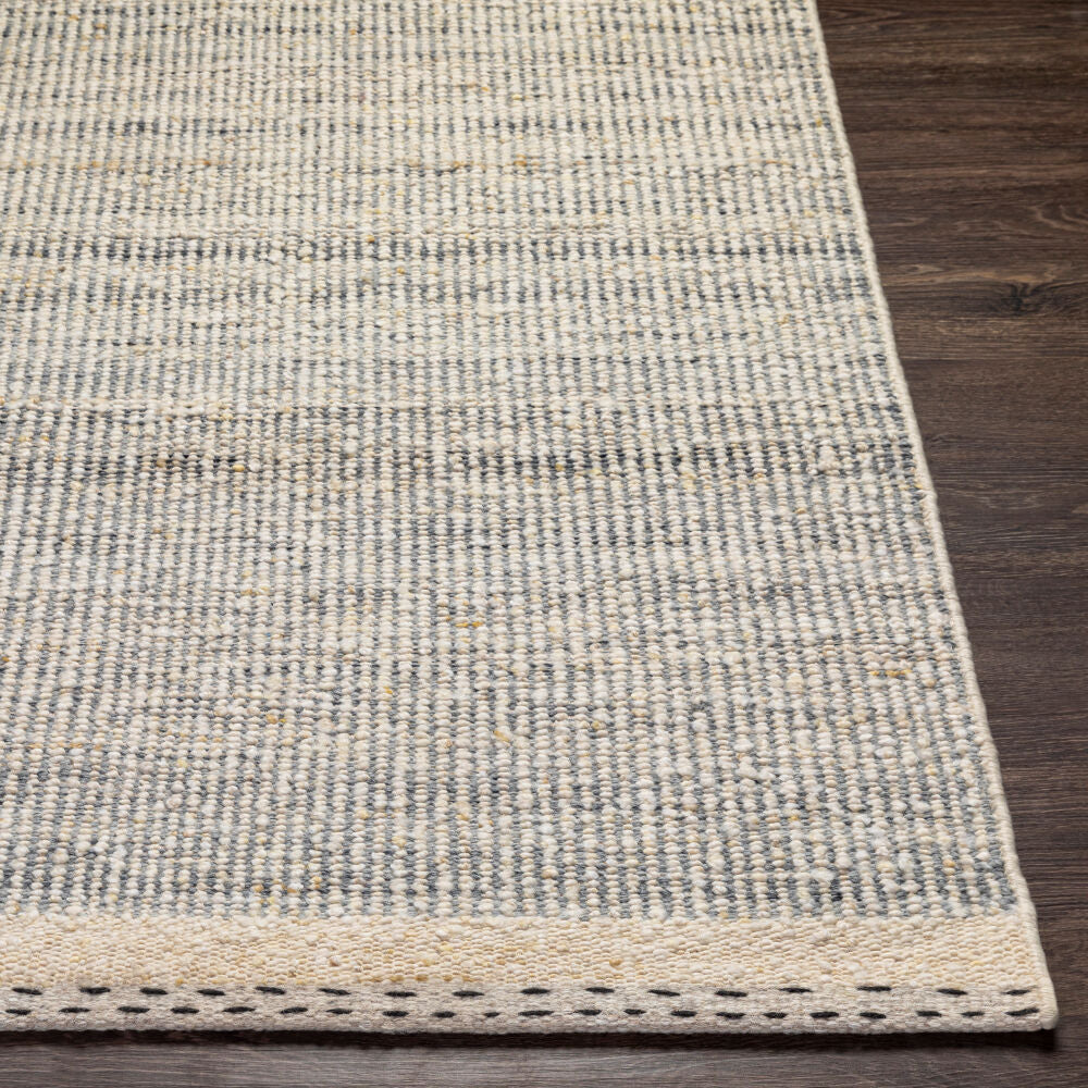 Sadie Charcoal/Medium Gray Handmade Rug SID-2303 - front