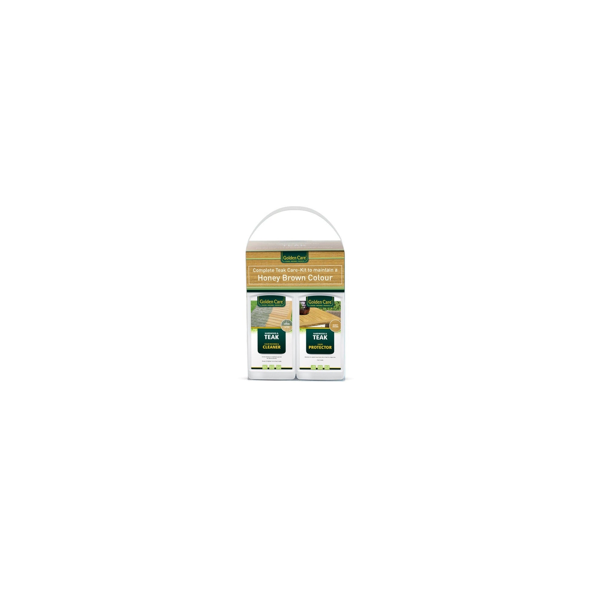 Golden Care Complete Teak Care Kit (2 Liter) by Sika Design