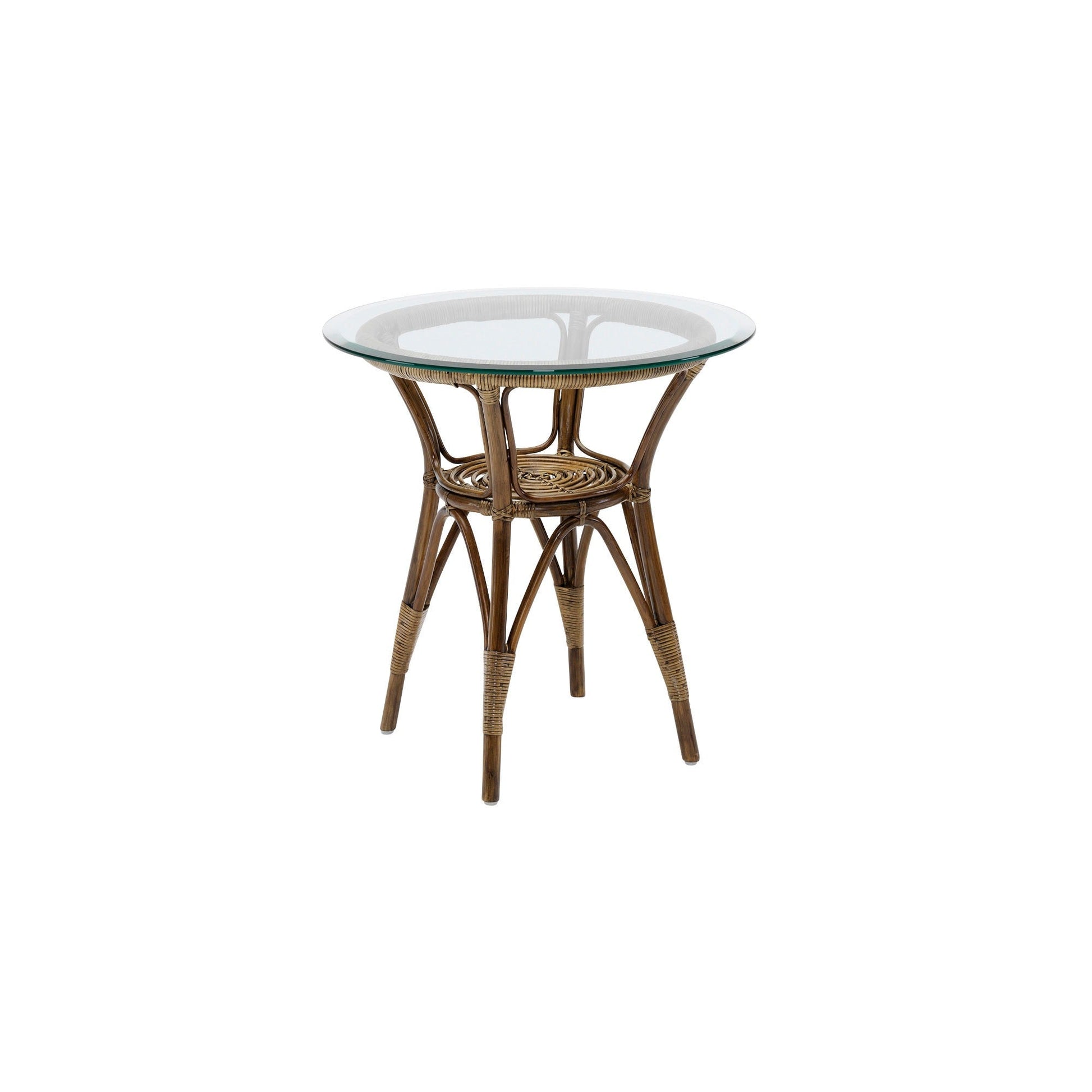 Tony Side Table with 23.5" Glass Top by Sika Design