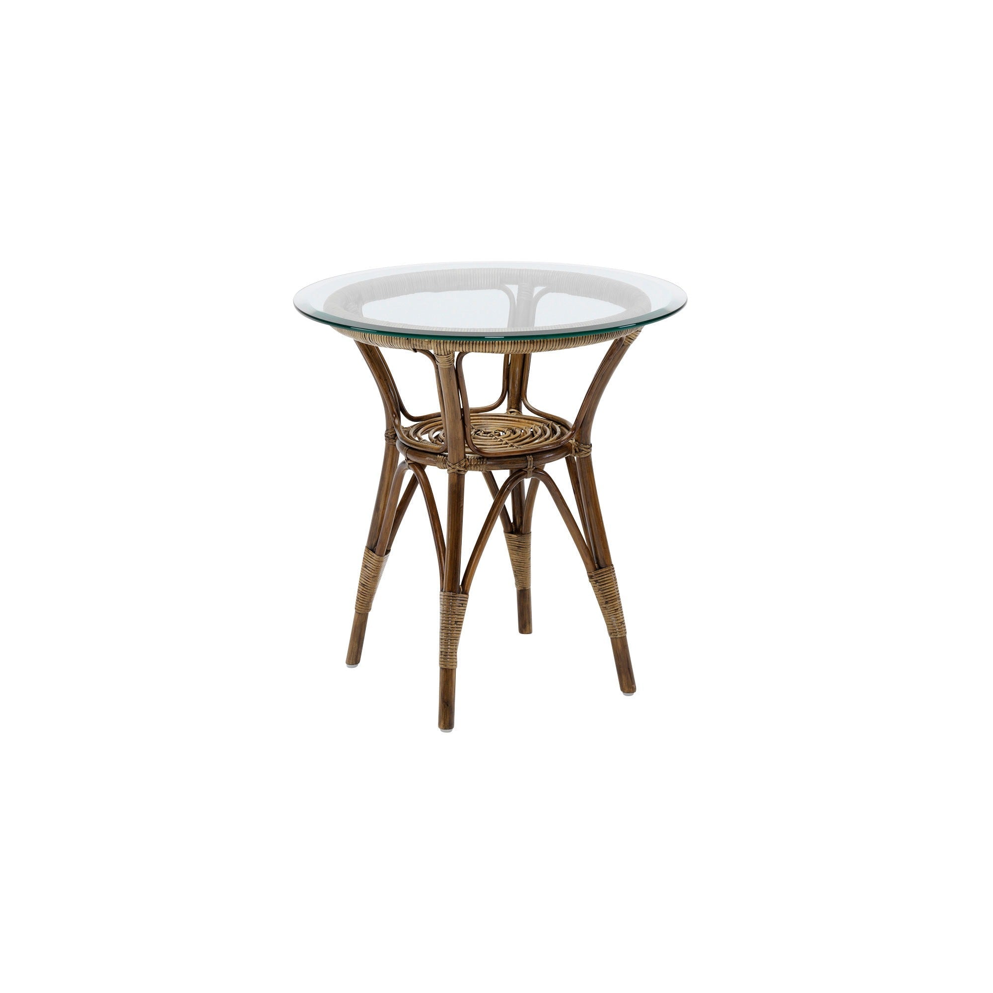 Tony Side Table with 23.5" Glass Top by Sika Design
