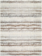 Siyah Gray/White Machine Woven Rug SIY-2314 - 5'3" x 7'