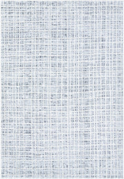 Siyah Gray/White Machine Woven Rug SIY-2315 - 5'3" x 7'