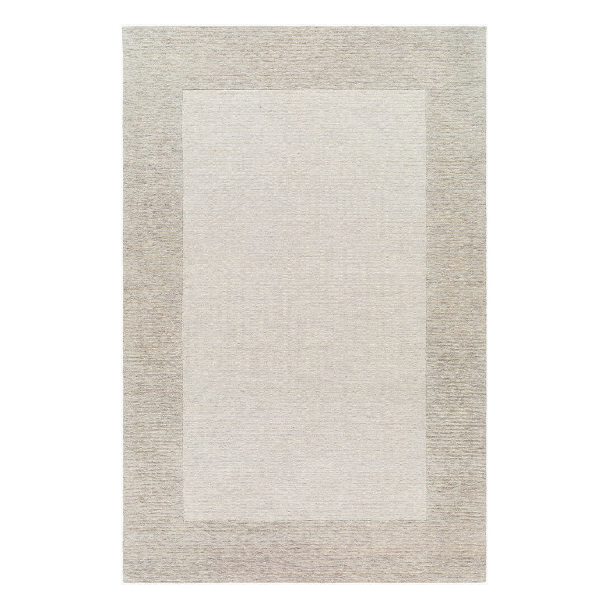 Skylar Beige/Medium Gray Handmade Rug - 10' x 14'