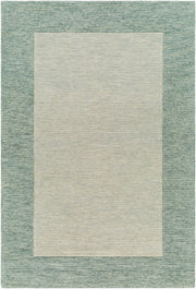 Skylar Dusty Sage/Medium Gray Handmade Rug - 10' x 14'