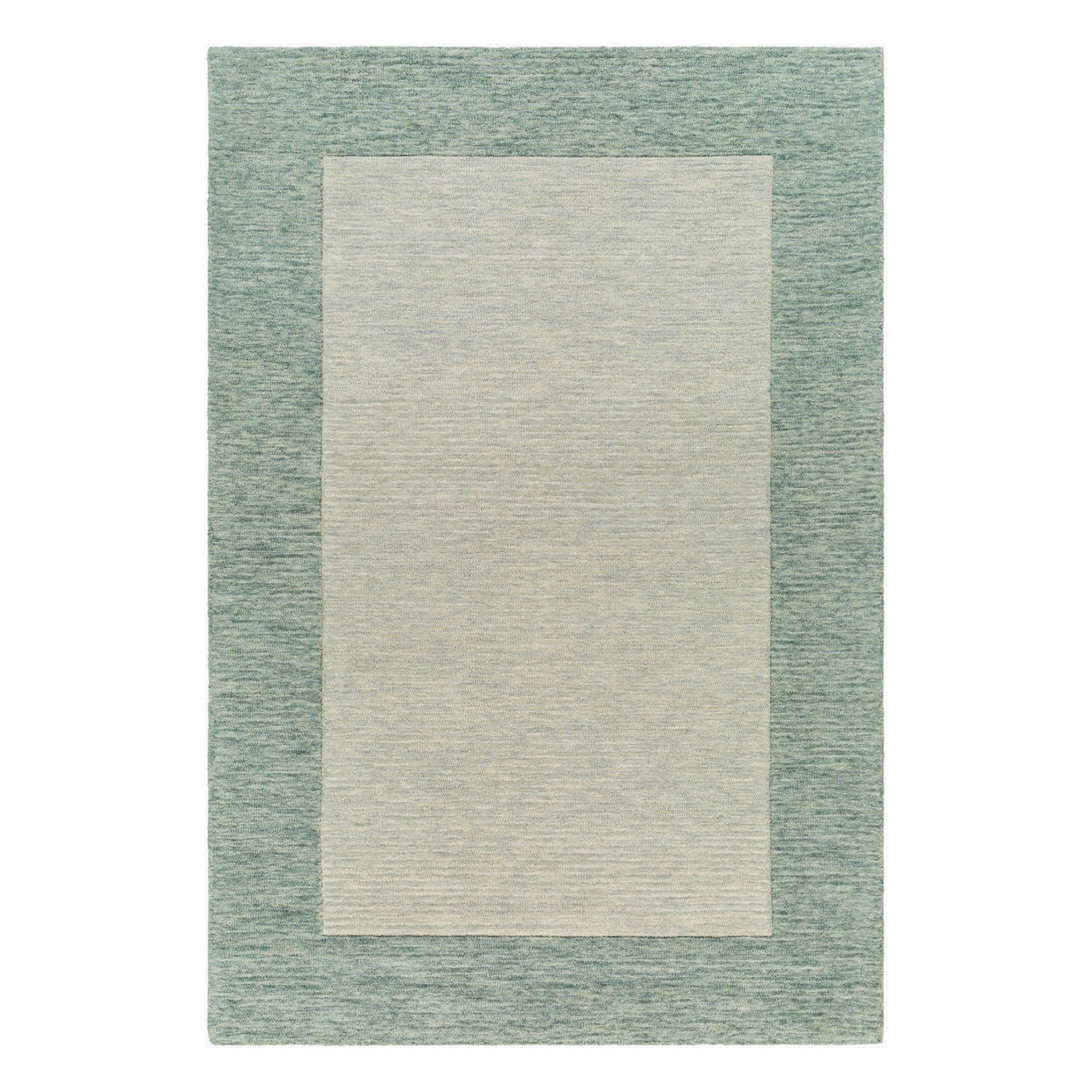 Skylar Dusty Sage/Medium Gray Handmade Rug - 10' x 14'