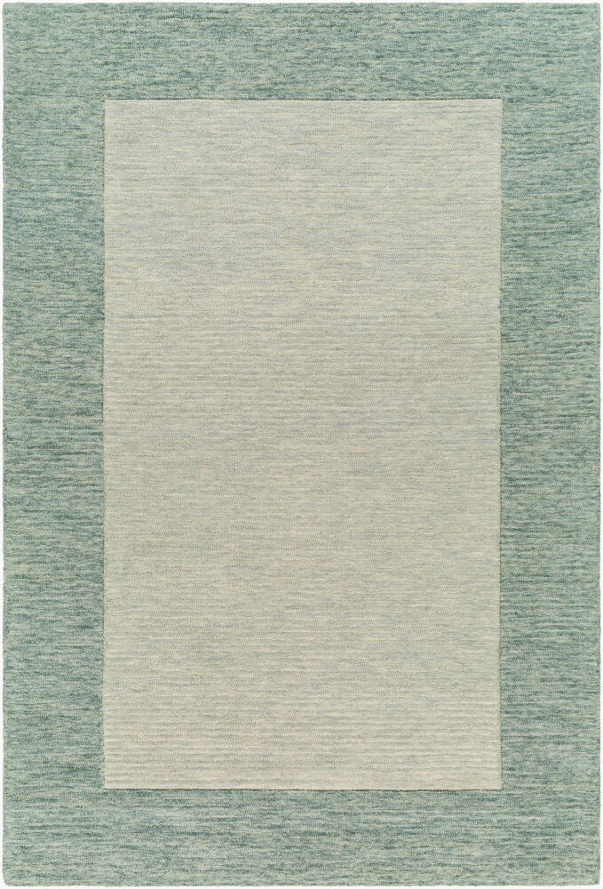 Skylar Dusty Sage/Medium Gray Handmade Rug - 10' x 14'